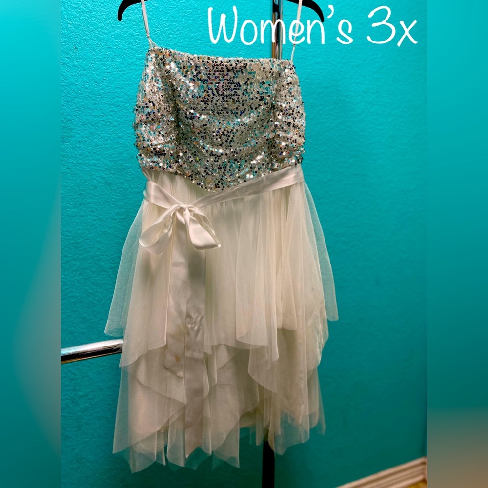 Deb strapless dress